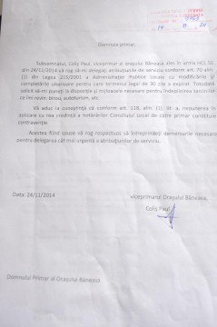 Primarul de la Băneasa are ca viceprimar pe cine vrea el. Cel ales, fără fişa postului
